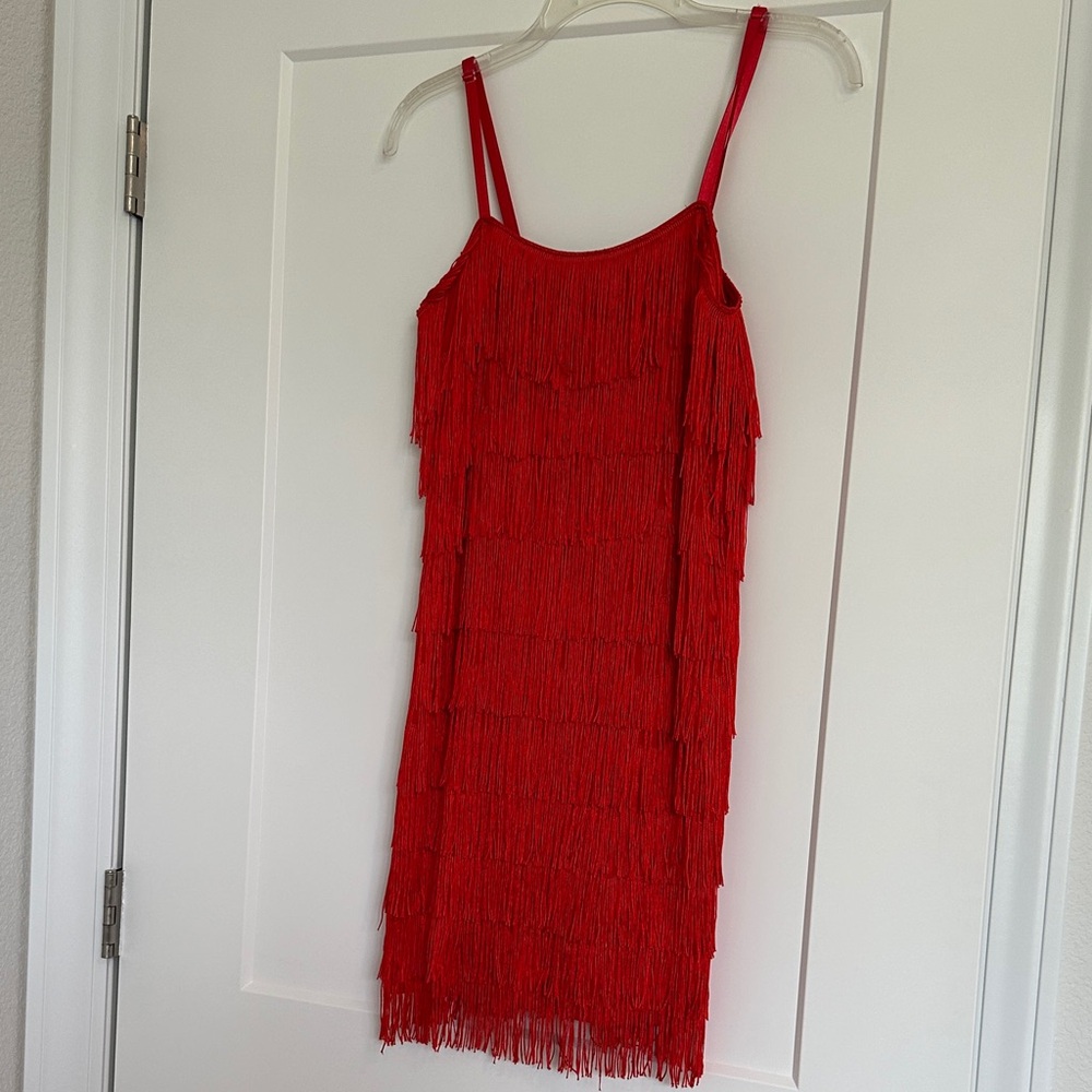 Red Flapper Dress
